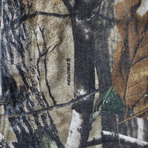 Wrangler Pro Gear Realtree Camo Hunting Outdoor Brush Wood Work Wear Pants 42x30 - Picture 7 of 11
